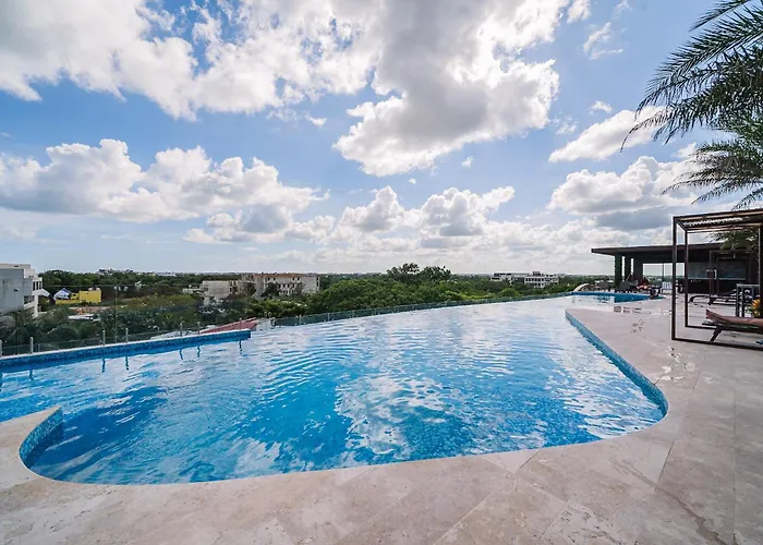 Appartement 2br Sun Lover's Nest W Gym Rooftop Tulum